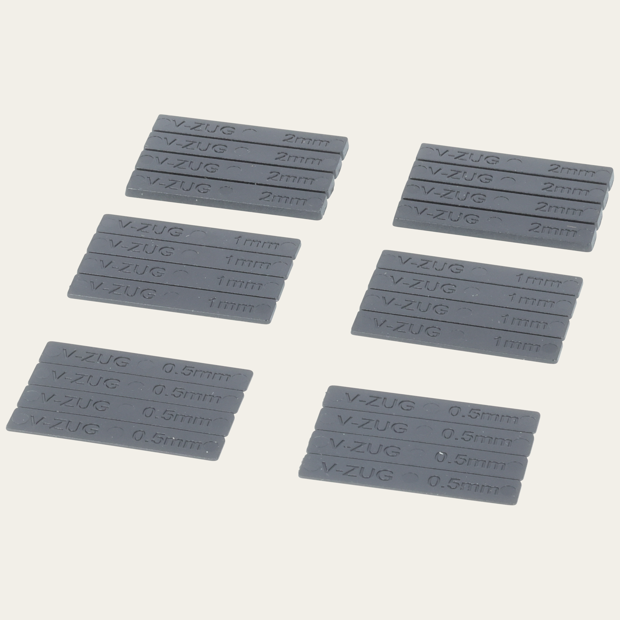 Set di materiali per font