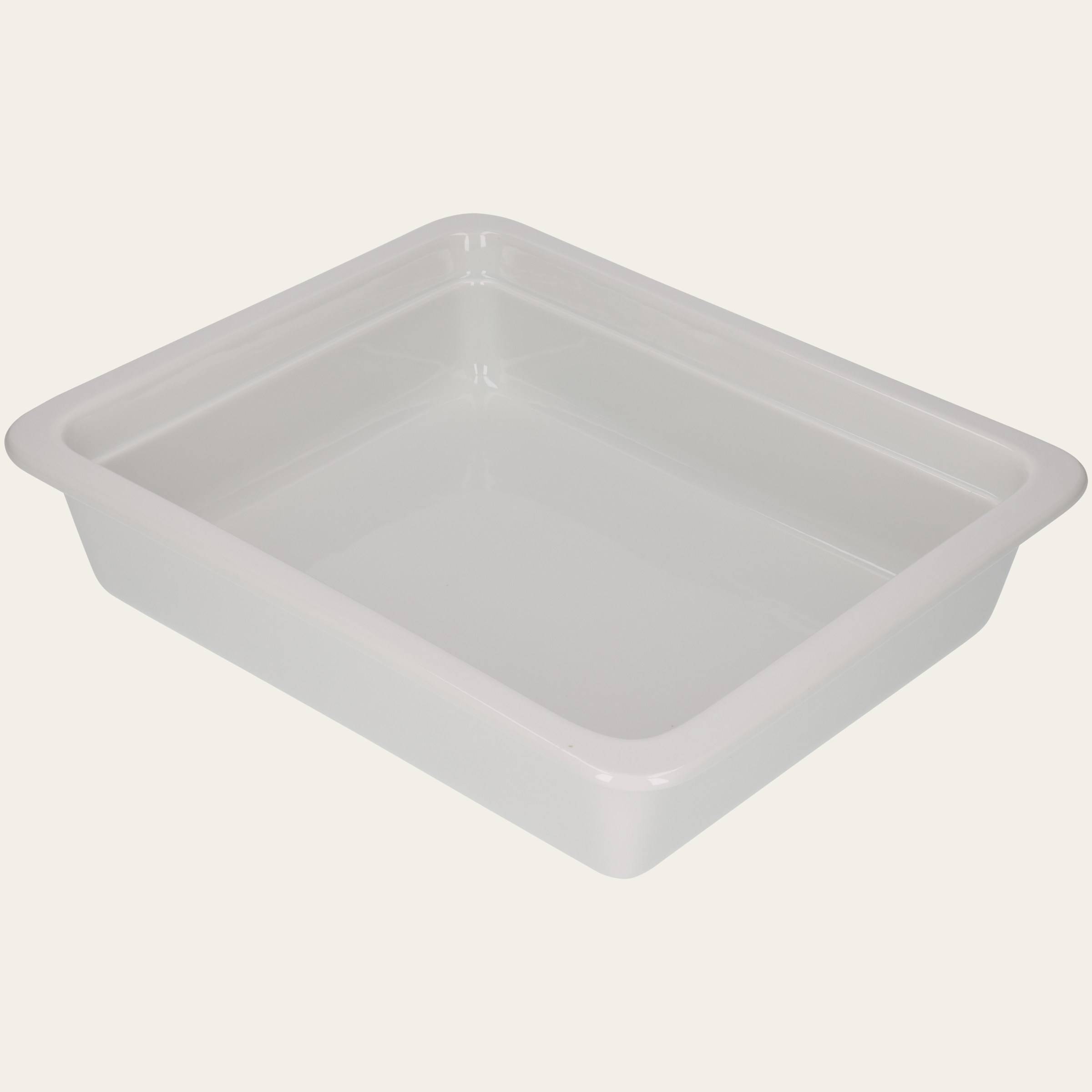 Porcelain dish, 1/2 GN, W 325 x D 265 x H 65 mm