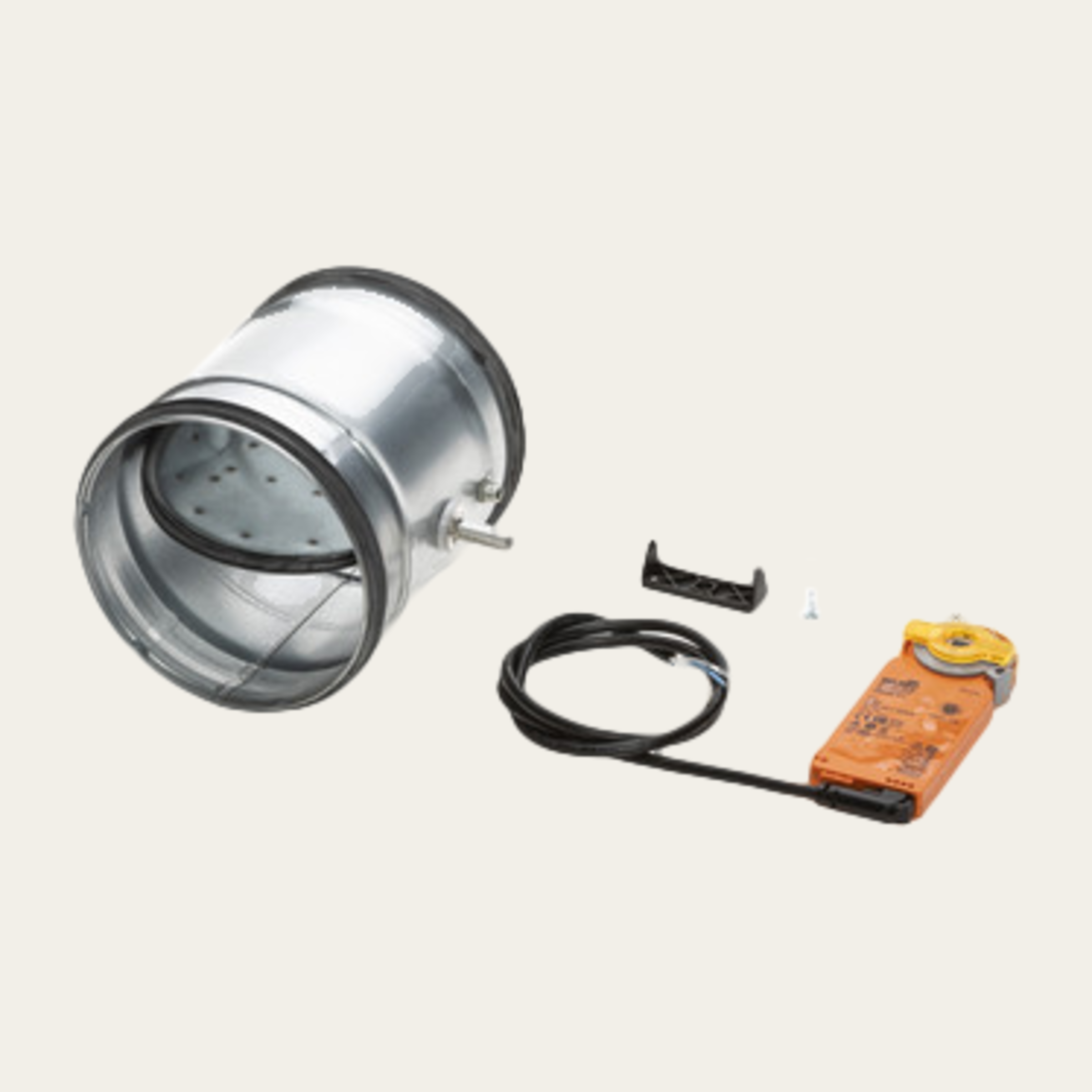 Valvola motore dell’elemento per aria di alimentazione, ø 125 mm, 230 V