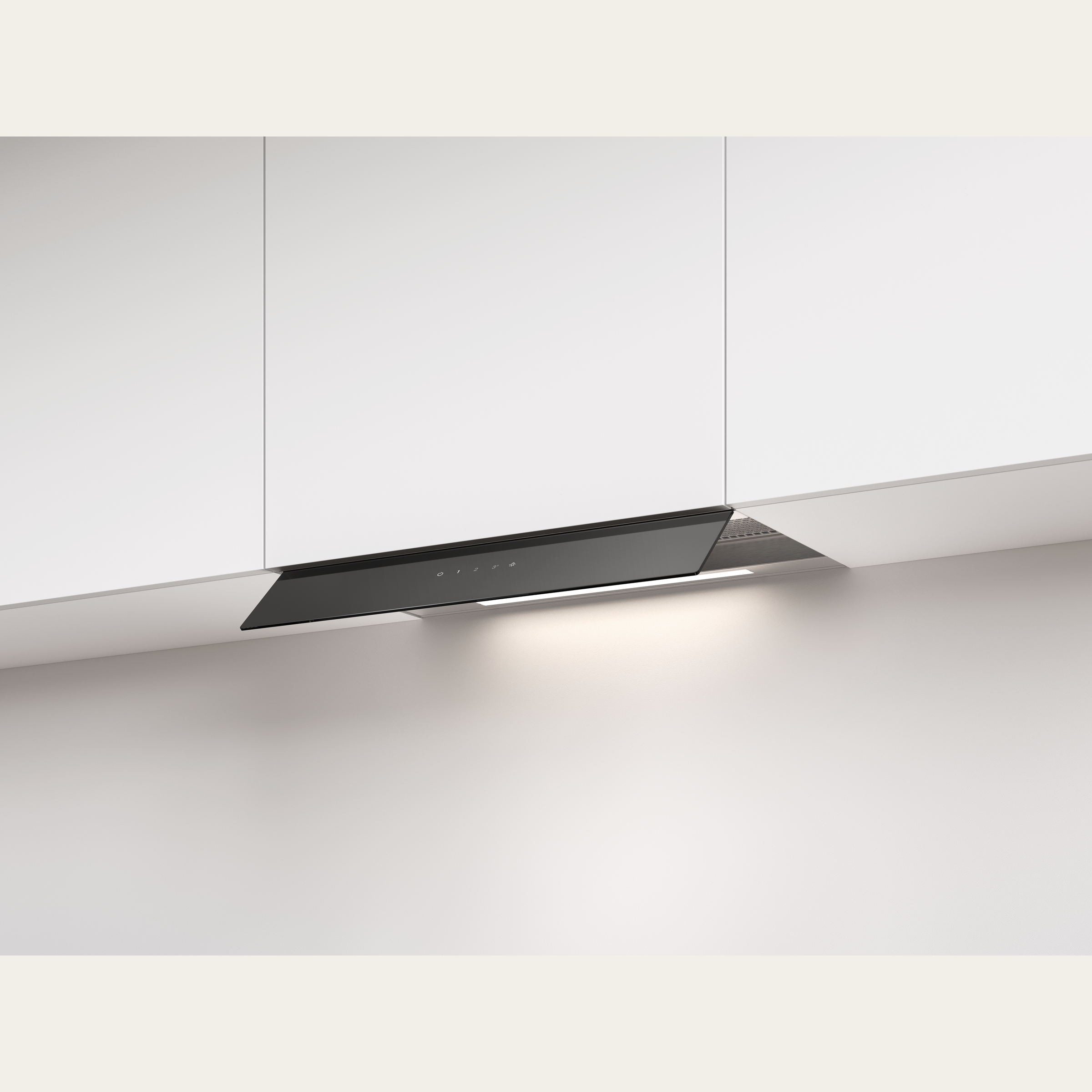 V-ZUG Hotte d’aspiration AiroClearEncastrable V600 S60, Norme largeur: 60 cm, noir, OptiLink, Classe d’efficacité énergétique: A+++, Evacuation d'air, Recyclage d'air, Touch (Sensor)