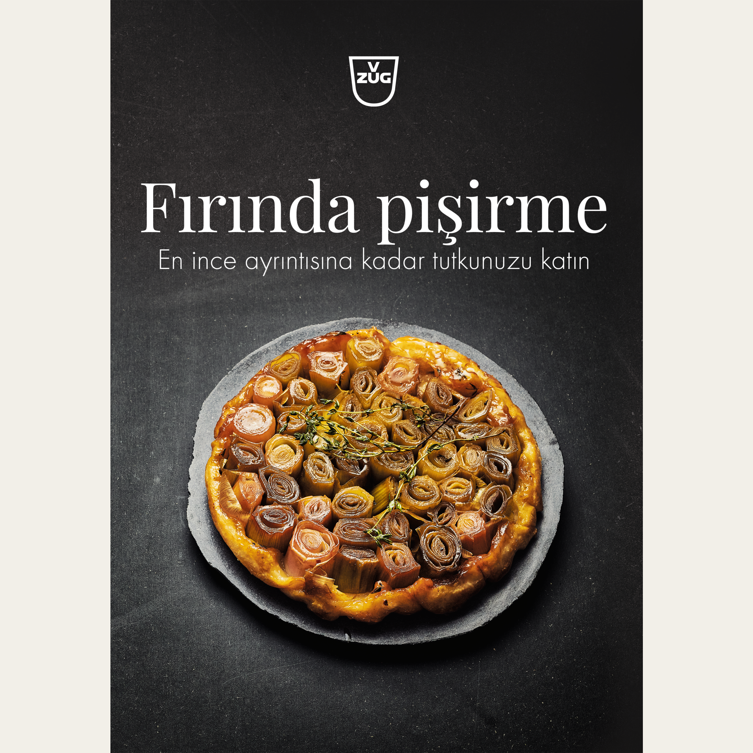 Recipe book 'Baking – With a passion for detail' in Turkish