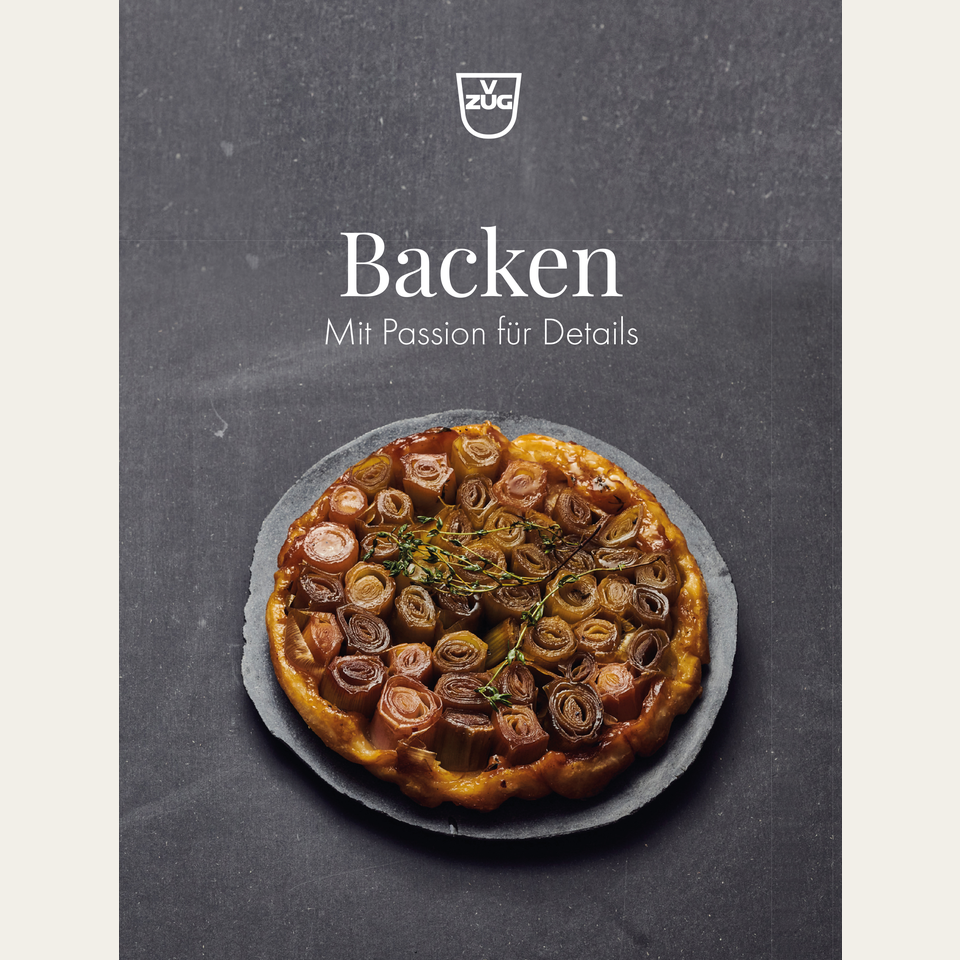 Rezeptbuch «Backen - Mit Passion für Details», Deutsch