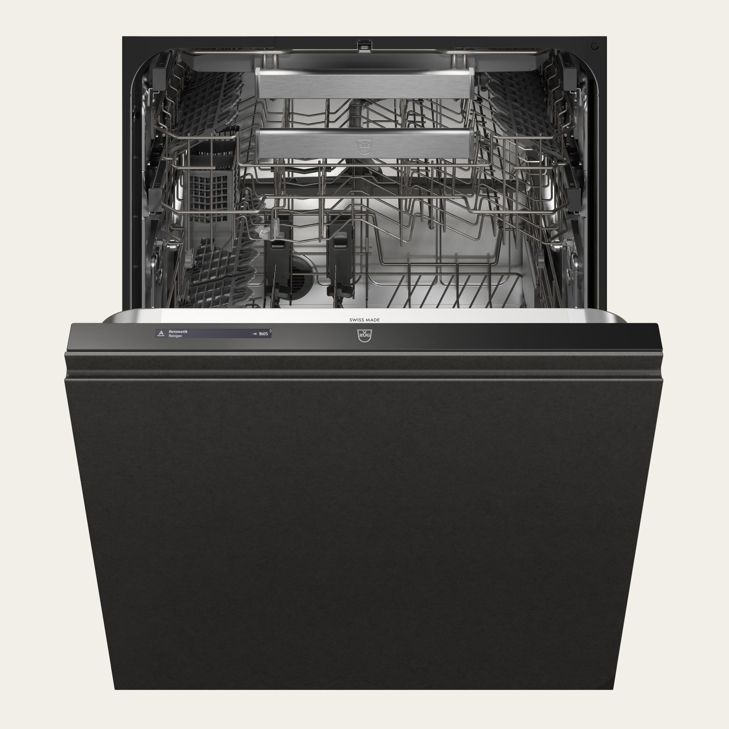V-ZUG Dishwasher AdoraDish V6000 VGBO, Standard width: 60 cm, Fully integratable, Large capacity, V-ZUG-Home, OptiLift, ergoPlus cutlery drawer with SoftSlide, LCD