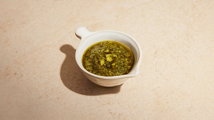 Pistache salsa-verde