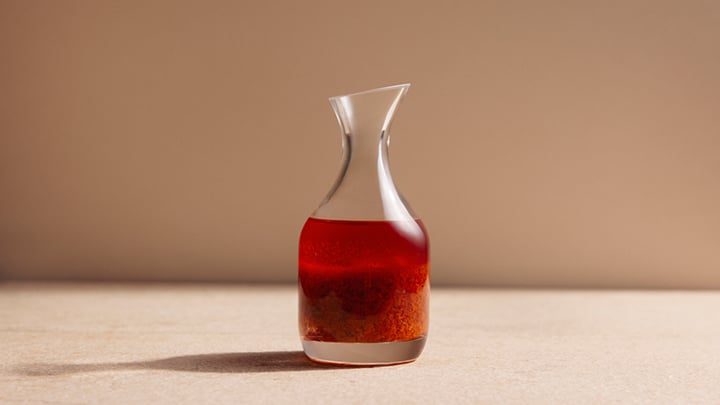 Huile piquante pour pizza